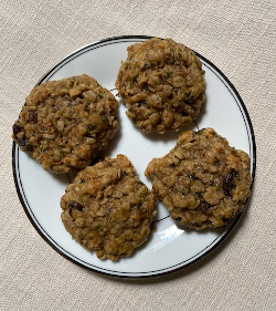 Kim’s Zucchini Oatmeal Raisin Cookies